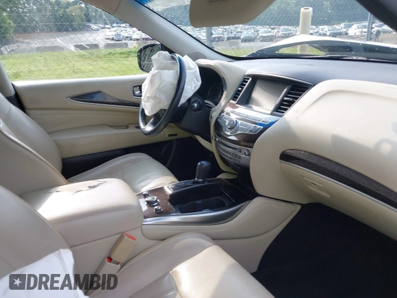 2015 Infiniti QX60 with VIN 5N1AL0MM8FC511242, listed as a IAAI auction lot 42577329 with 144,140 mi miles and . Bid and sale history available at DreamBid. Image 5.