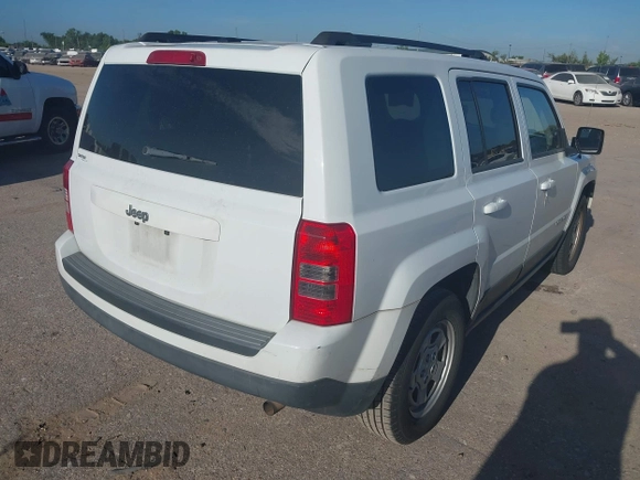 2016 Jeep Patriot Sport with VIN 1C4NJPBA7GD525125, listed as a IAAI auction lot 42603484 with 132,614 mi miles and . Bid and sale history available at DreamBid. Image 4.