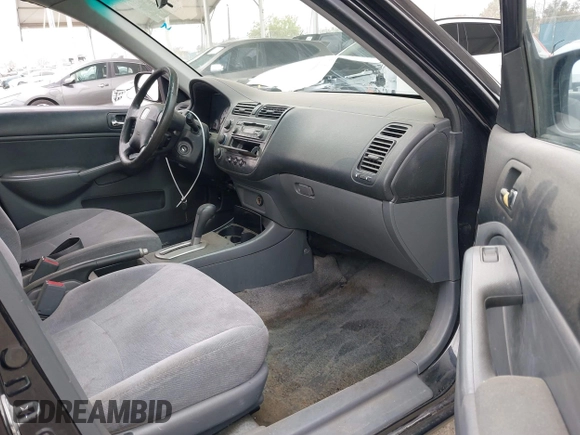2002 Honda Civic EX with VIN 2HGES26762H504763, listed as a IAAI auction lot 42096630 with 241,798 mi miles and . Bid and sale history available at DreamBid. Image 5.