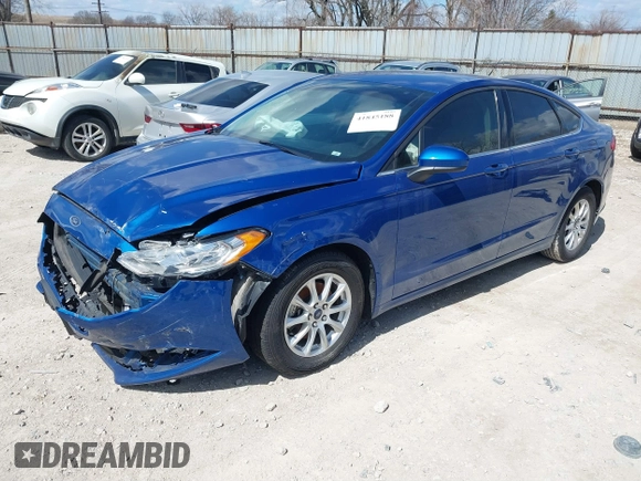 2018 Ford Fusion S with VIN 3FA6P0G74JR125258, listed as a IAAI auction lot 41845188 with 123,848 mi miles. Bid and sale history available at carsss.com. Image 23.