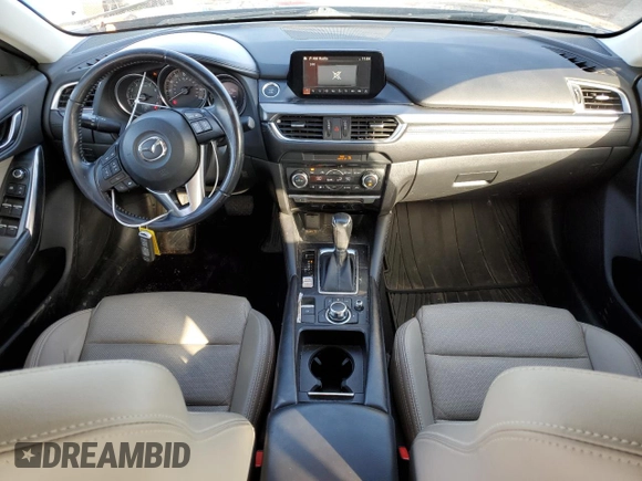 2016 Mazda Mazda6 i Touring with VIN JM1GJ1V50G1433764, listed as a Copart auction lot 78545154 with 95,437 mi miles and Salvage Title. Bid and sale history available at carsss.com. Image 8.