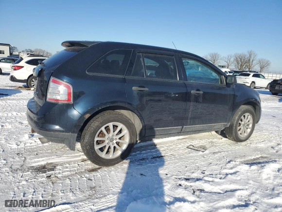 2008 Ford Edge SE with VIN 2FMDK36C18BA66853, listed as a Copart auction lot 88449855 with 0 mi miles and Salvage Title. Bid and sale history available at carsss.com. Image 3.