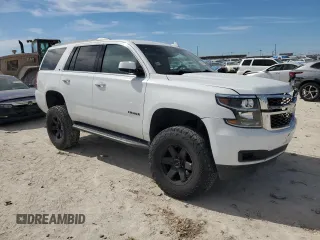 2019 Chevrolet Tahoe LT with VIN 1GNSKBKC7KR392177, listed as a Copart auction lot 45960845 with 96,180 mi miles and Salvage title. Bid and sale history available at DreamBid. Image 4.