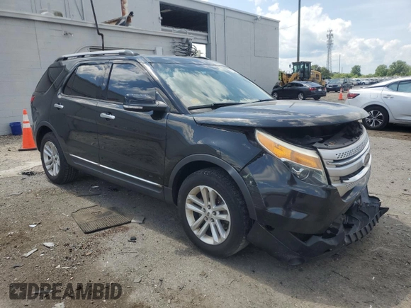 2013 Ford Explorer XLT with VIN 1FM5K7D86DGC21264, listed as a Copart auction lot 55106555 with 146,983 mi miles and Clean Title. Bid and sale history available at DreamBid. Image 4.