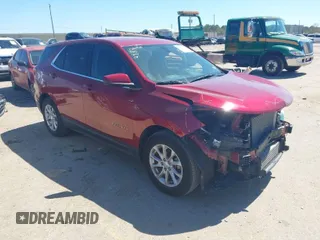 2018 Chevrolet Equinox LT with VIN 3GNAXJEV1JS546303, listed as a IAAI auction lot 41776617 with 107,347 mi miles. Bid and sale history available at carsss.com. Image 1.