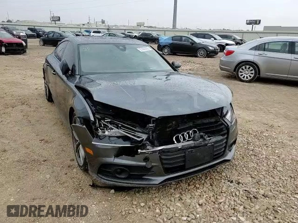 2017 Audi A7 Premium Plus with VIN WAUW3AFC8HN057244, listed as a Copart auction lot 67663093 with 71,283 mi miles. Bid and sale history available at carsss.com. Image 11.