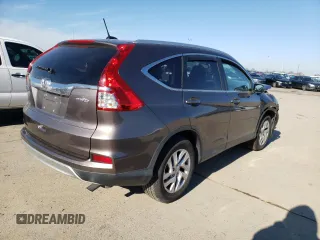 2015 Honda CR-V EX-L with VIN 2HKRM4H77FH618318, listed as a Copart auction lot 41526095 with 78,199 mi miles and Salvage Title. Bid and sale history available at DreamBid. Image 3.