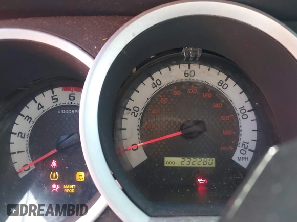 2014 Toyota Tacoma PreRunner with VIN 5TFJU4GN7EX051446, listed as a IAAI auction lot 41881560 with 232,280 mi miles and . Bid and sale history available at DreamBid. Image 7.