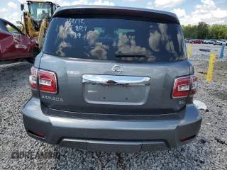 2020 Nissan Armada SL with VIN JN8AY2NDXL9111969, listed as a Copart auction lot 69554394 with 63,906 mi miles and Salvage Title. Bid and sale history available at carsss.com. Image 6.