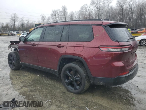 2021 Jeep Grand Cherokee Altitude z VIN 1C4RJKAG0M8161855, wystawiony jako Copart lot #44162645 z przebiegiem 56 287 mil mil oraz Szkoda całkowita • Salvage title. Historia ofert i sprzedaży dostępna na DreamBid. Obrazek 2.