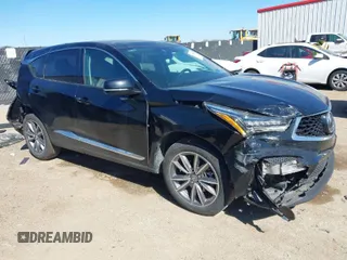 2021 Acura RDX w/Technology Package with VIN 5J8TC1H50ML014819, listed as a IAAI auction lot 41684916 with 46,720 mi miles. Bid and sale history available at carsss.com. Image 1.