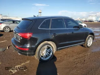 2013 Audi Q5 Premium Plus with VIN WA1LFAFP2DA038376, listed as a Copart auction lot 46011405 with 130,208 mi miles and Salvage Title. Bid and sale history available at carsss.com. Image 3.