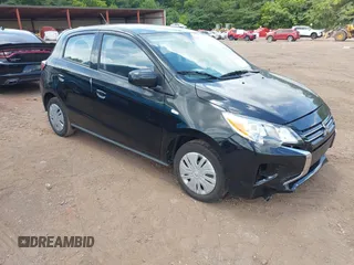 2024 Mitsubishi Mirage ES with VIN ML32AUHJ6RH019745, listed as a IAAI auction lot 42691194 with 1,823 mi miles and . Bid and sale history available at DreamBid. Image 1.