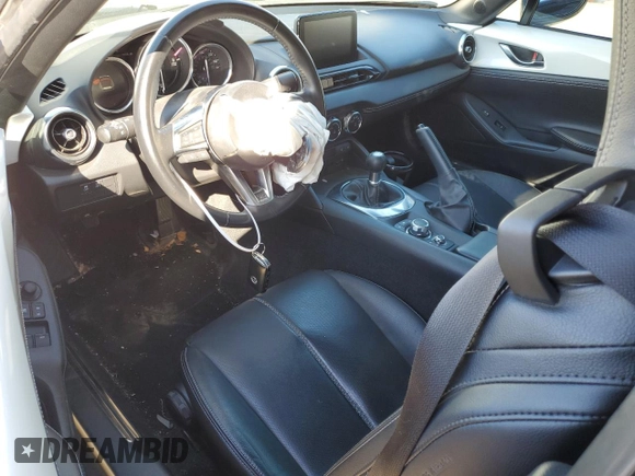 2020 Mazda MX-5 Miata Grand Touring z VIN JM1NDAD74L0416564, wystawiony jako Copart lot #80306624 z przebiegiem 32 732 mil mil oraz Szkoda całkowita • Salvage title. Historia ofert i sprzedaży dostępna na DreamBid. Obrazek 8.