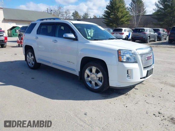 2014 GMC Terrain Denali z VIN 2GKFLZE38E6307217, wystawiony jako IAAI lot #41877533 z przebiegiem 20 679 mil mil oraz . Historia ofert i sprzedaży dostępna na DreamBid. Obrazek 1.