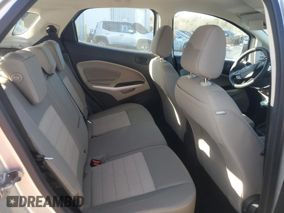 2021 Ford EcoSport S with VIN MAJ3S2FE4MC407593, listed as a Copart auction lot 47454615 with 26,309 mi miles and Salvage Title. Bid and sale history available at DreamBid. Image 11.