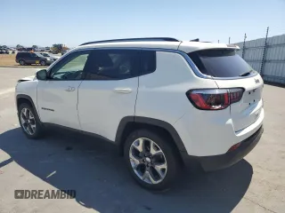 2020 Jeep Compass Limited with VIN 3C4NJCCBXLT154594, listed as a Copart auction lot 57890455 with 107,541 mi miles and Salvage title. Bid and sale history available at DreamBid. Image 2.