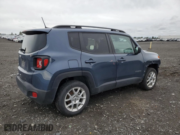 2023 Jeep Renegade Latitude z VIN ZACNJDB13PPP31264, wystawiony jako Copart lot #57612585 z przebiegiem 33 030 mil mil oraz Szkoda całkowita • Salvage title. Historia ofert i sprzedaży dostępna na DreamBid. Obrazek 3.