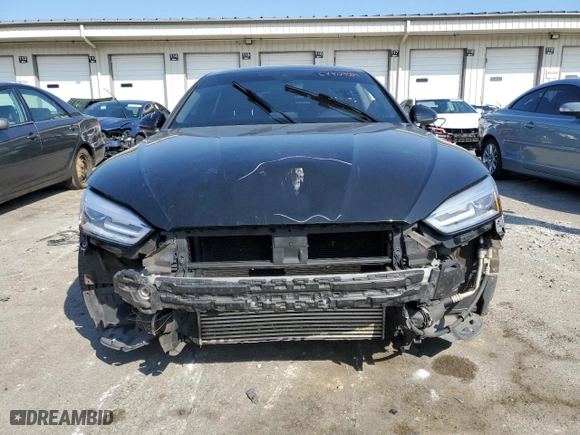 2018 Audi A5 Sportback Premium with VIN WAUANCF58JA013629, listed as a Copart auction lot 67709024 with NaN miles and Salvage Title. Bid and sale history available at carsss.com. Image 5.