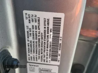 2020 Honda CR-V EX with VIN 7FARW1H56LE006181, listed as a Copart auction lot 60908525 with 60,614 mi miles and Salvage title. Bid and sale history available at DreamBid. Image 14.