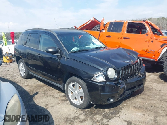 2008 Jeep Compass Sport with VIN 1J8FT47W68D711699, listed as a IAAI auction lot 41794475 with 182,700 mi miles. Bid and sale history available at carsss.com. Image 1.