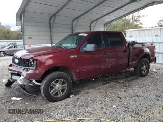2006 Ford F-150 XLT with VIN 1FTPW04576KC53736, listed as a Copart auction lot 82141344 with 252,185 mi miles and Salvage Title. Bid and sale history available at carsss.com. Image 1.
