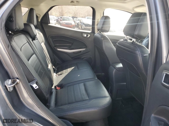 2019 Ford EcoSport Titanium with VIN MAJ6S3KL7KC251036, listed as a Copart auction lot 47655555 with 88,584 mi miles and Salvage Title. Bid and sale history available at carsss.com. Image 11.