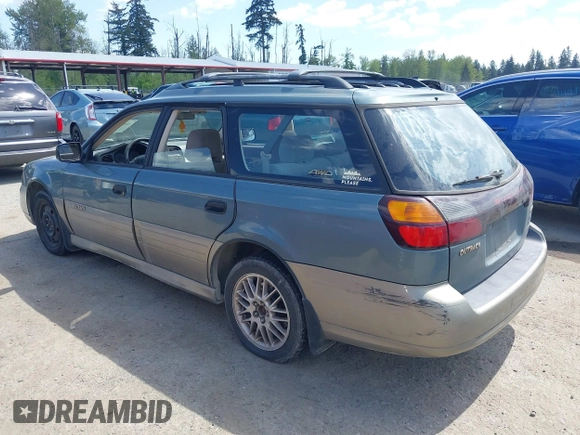 2000 Subaru Legacy Outback z VIN 4S3BH6656Y7656312, wystawiony jako IAAI lot #42164724 z przebiegiem 267 576 mil mil oraz . Historia ofert i sprzedaży dostępna na DreamBid. Obrazek 3.