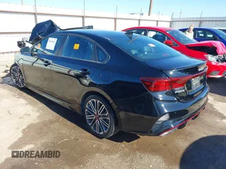 2024 Kia Forte GT with VIN 3KPF44ACXRE771567, listed as a IAAI auction lot 41231041 with 1 mi miles. Bid and sale history available at carsss.com. Image 3.