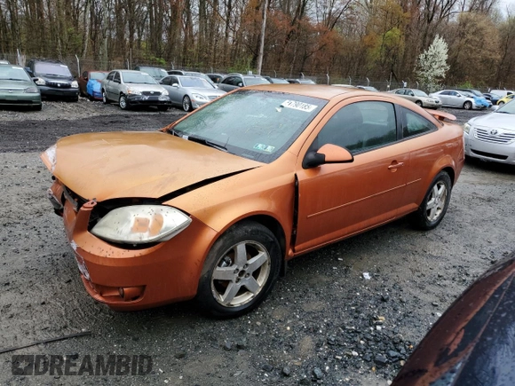 2005 Chevrolet Cobalt with VIN 1G1AL14F657616602, listed as a Copart auction lot 51790185 with 165,170 mi miles and Salvage Title. Bid and sale history available at DreamBid. Image 1.