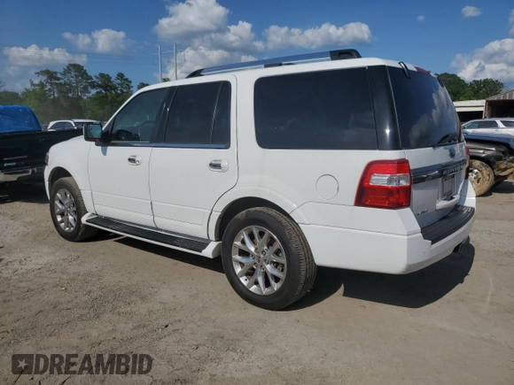 2016 Ford Expedition Limited with VIN 1FMJU1KT1GEF56168, listed as a Copart auction lot 54842505 with 128,885 mi miles and Salvage title. Bid and sale history available at DreamBid. Image 2.