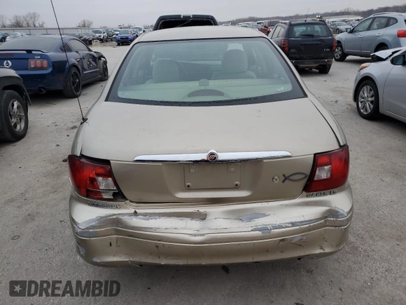 2001 Mercury Sable LS Premium with VIN 1MEFM55S61G639738, listed as a Copart auction lot 85276154 with 137,887 mi miles and Salvage Title. Bid and sale history available at DreamBid. Image 6.