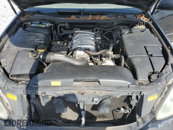 2005 Lexus LS 430 with VIN JTHBN36F755027678, listed as a Copart auction lot 48911105 with 222,379 mi miles and Salvage Title. Bid and sale history available at carsss.com. Image 12.