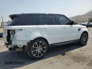 2019 Land Rover Range Rover Sport HSE with VIN SALWR2RV6KA847282, listed as a Copart auction lot 55673065 with 52,261 mi miles and Salvage title. Bid and sale history available at DreamBid. Image 3.