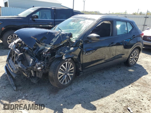 2022 Nissan Kicks SV with VIN 3N1CP5CV2NL523224, listed as a Copart auction lot 50179845 with 78,463 mi miles and Salvage Title. Bid and sale history available at DreamBid. Image 1.