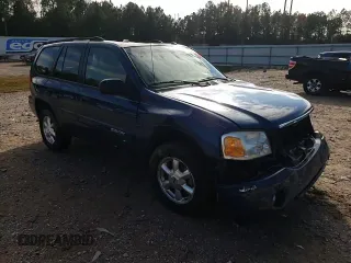 2005 GMC Envoy SLE with VIN 1GKDS13S352369384, listed as a Copart auction lot 79996394 with 117,697 mi miles and Salvage Title. Bid and sale history available at carsss.com. Image 12.