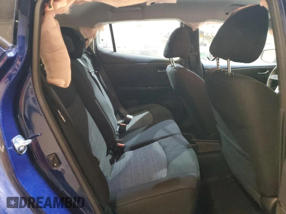 2023 Nissan LEAF SV Plus with VIN 1N4CZ1CV1PC556011, listed as a Copart auction lot 43419485 with 15,173 mi miles and Salvage Title. Bid and sale history available at DreamBid. Image 12.