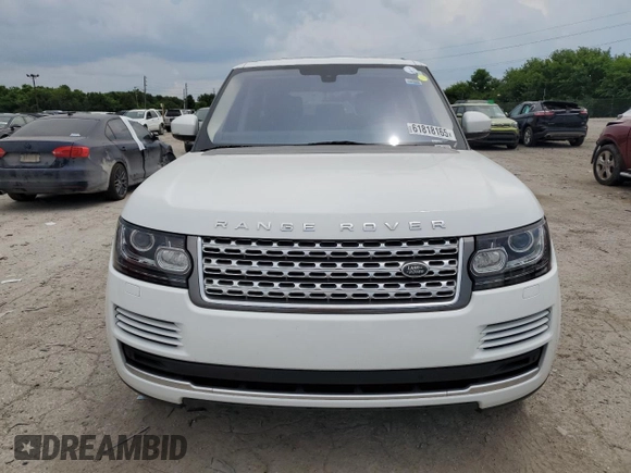 2016 Land Rover Range Rover HSE with VIN SALGS2KF0GA267464, listed as a Copart auction lot 61818165 with 100,077 mi miles and Clean title. Bid and sale history available at DreamBid. Image 5.