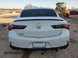 2021 Acura ILX w/Premium/A-SPEC Package with VIN 19UDE2F82MA001728, listed as a Copart auction lot 46788975 with 49,698 mi miles and Salvage Title. Bid and sale history available at carsss.com. Image 6.