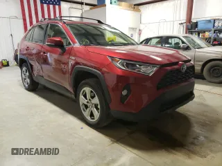 2021 Toyota RAV4 Hybrid LE with VIN JTMB6RFVXMD038929, listed as a Copart auction lot 74240284 with 4,520 mi miles and Salvage title. Bid and sale history available at DreamBid. Image 1.