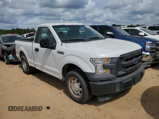 2017 Ford F-150 XL with VIN 1FTMF1C8XHFC03882, listed as a Copart auction lot 52555455 with 85,623 mi miles and Clean Title. Bid and sale history available at carsss.com. Image 4.