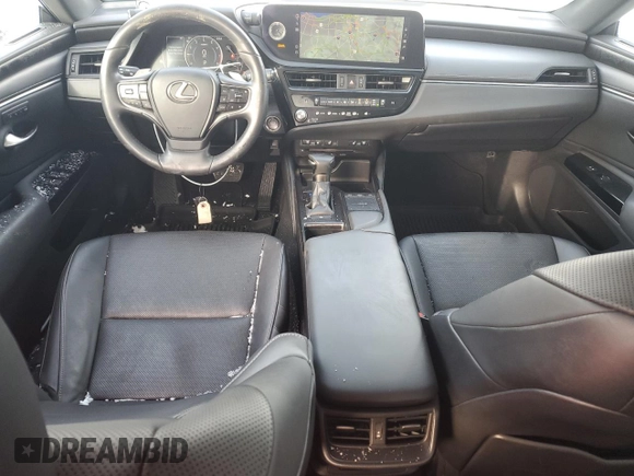 2022 Lexus ES 250 with VIN 58AD11D13NU009187, listed as a Copart auction lot 87378294 with 46,736 mi miles and Salvage title. Bid and sale history available at DreamBid. Image 8.