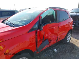 2018 Ford EcoSport SE with VIN MAJ6P1UL3JC209576, listed as a IAAI auction lot 40361996 with 53,984 mi miles. Bid and sale history available at carsss.com. Image 6.
