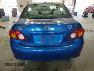 2009 Toyota Corolla with VIN 2T1BU40E49C142631, listed as a Copart auction lot 53734185 with 146,676 mi miles and Salvage Title. Bid and sale history available at carsss.com. Image 6.