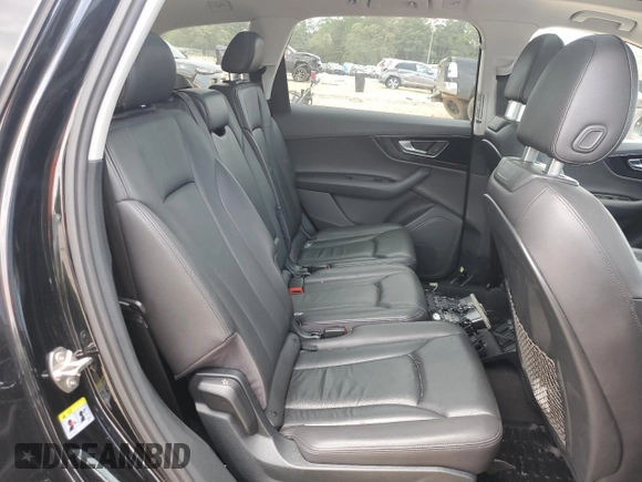 2017 Audi Q7 Premium with VIN WA1AAAF72HD003296, listed as a Copart auction lot 54221325 with 59,627 mi miles and Salvage title. Bid and sale history available at DreamBid. Image 11.
