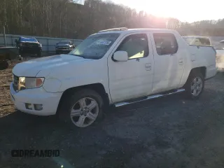 2011 Honda Ridgeline RTL with VIN 5FPYK1F52BB010305, listed as a Copart auction lot 49371755 with 287,168 mi miles and Salvage Title. Bid and sale history available at carsss.com. Image 1.