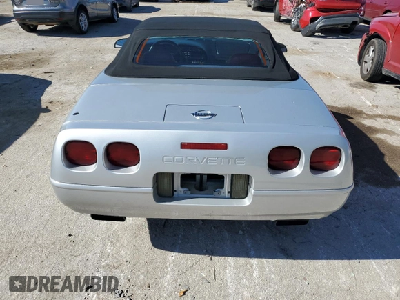 1996 Chevrolet Corvette with VIN 1G1YY32P5T5102062, listed as a Copart auction lot 76730804 with 69,308 mi miles and Clean Title. Bid and sale history available at carsss.com. Image 6.