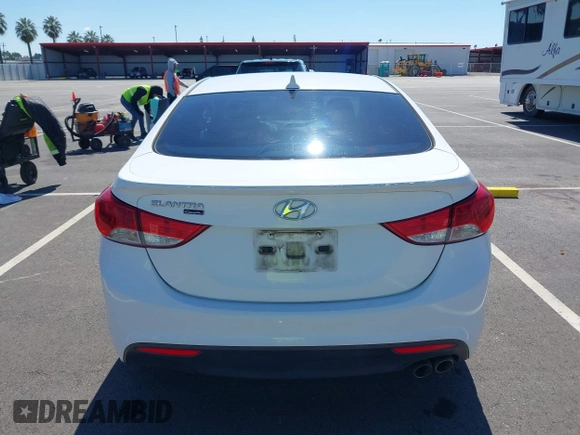 2013 Hyundai Elantra Coupe SE with VIN KMHDH6AE9DU022676, listed as a IAAI auction lot 41816486 with 158,326 mi miles. Bid and sale history available at carsss.com. Image 16.