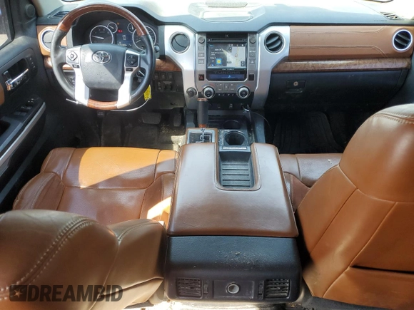 2016 Toyota Tundra 4WD Truck Platinum with VIN 5TFAW5F1XGX551263, listed as a Copart auction lot 48966315 with 151,890 mi miles and Salvage Title. Bid and sale history available at carsss.com. Image 8.