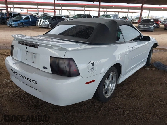 2004 Ford Mustang Deluxe with VIN 1FAFP446X4F133790, listed as a IAAI auction lot 41950759 with 133,734 mi miles. Bid and sale history available at carsss.com. Image 4.